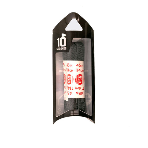 10 Seconds Athletic Flat Tubular Shoelace Accessories - Shoe Lace - The Heel Shoe Fitters