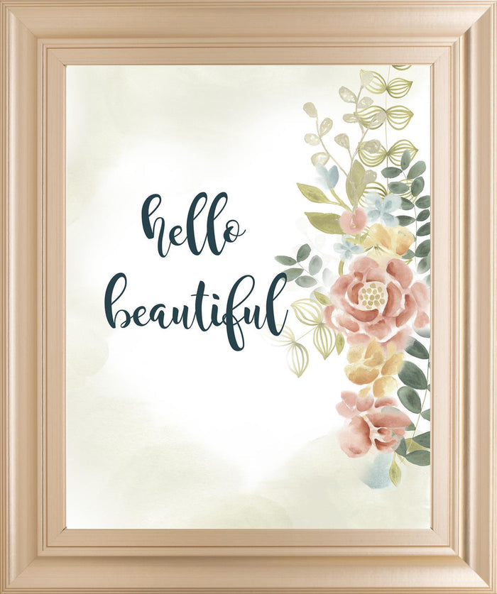 22x26 BaBy Girl I By Studio W - Beige