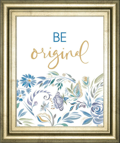 22x26 Be Original Floral By AniDel Sol - White