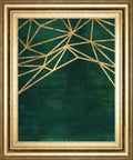 22x26 Jungle Web I By Jacob - Dark Green