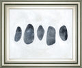 22x26 Stone Collection II By Emma Scarvey - Dark Gray