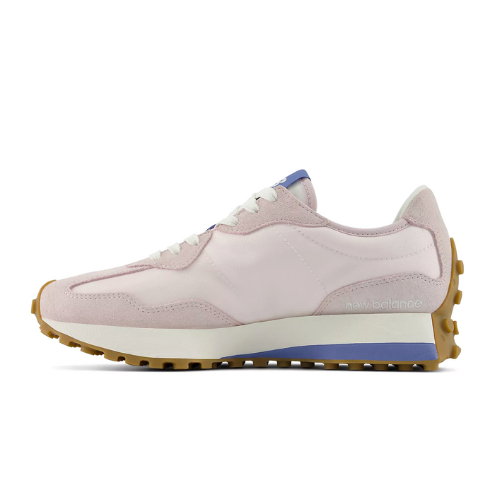 New Balance 327 Sneaker (Women) - Pink Salt/Fairweather Blue Athletic - Casual - Lace Up - The Heel Shoe Fitters