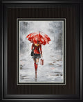 34x40 City in the Rain I By Jolanta Kowalik - Gray