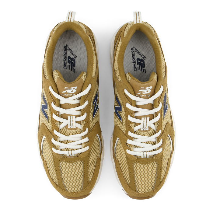 New Balance 530 Sneaker (Unisex) - Bark/Quicksand/NB Navy Athletic - Casual - Lace Up - The Heel Shoe Fitters