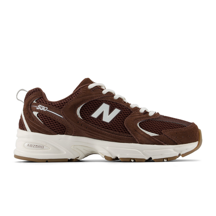 New Balance 530 Sneaker (Unisex) - Pumpernickel/Sea Salt Athletic - Casual - Lace Up - The Heel Shoe Fitters