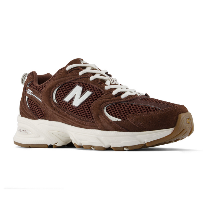 New Balance 530 Sneaker (Unisex) - Pumpernickel/Sea Salt Athletic - Casual - Lace Up - The Heel Shoe Fitters