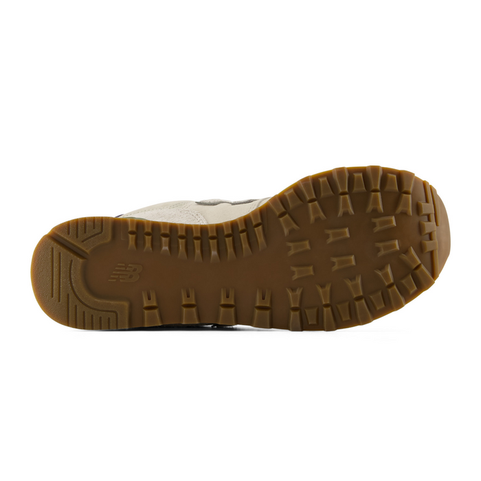 New Balance 574 Sneaker (Unisex) - Timberwolf/Dark Olivine Athletic - Casual - Lace Up - The Heel Shoe Fitters