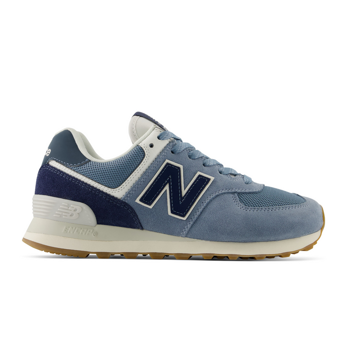 New Balance 574 Sneaker (Women) - NB Navy/Light Arctic Grey Athletic - Casual - Lace Up - The Heel Shoe Fitters