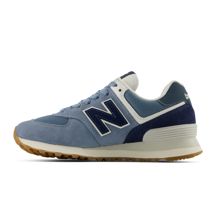 New Balance 574 Sneaker (Women) - NB Navy/Light Arctic Grey Athletic - Casual - Lace Up - The Heel Shoe Fitters
