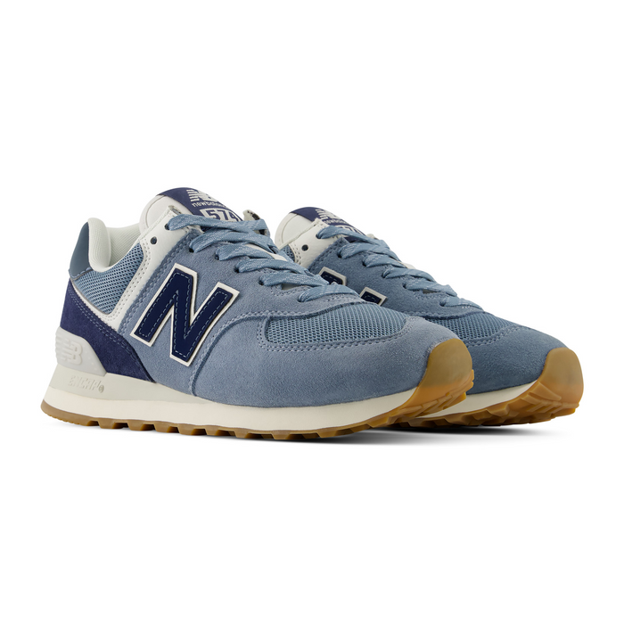 New Balance 574 Sneaker (Women) - NB Navy/Light Arctic Grey Athletic - Casual - Lace Up - The Heel Shoe Fitters