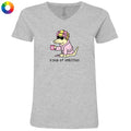 A Pup of Ambition - Ladies T-Shirt V-Neck