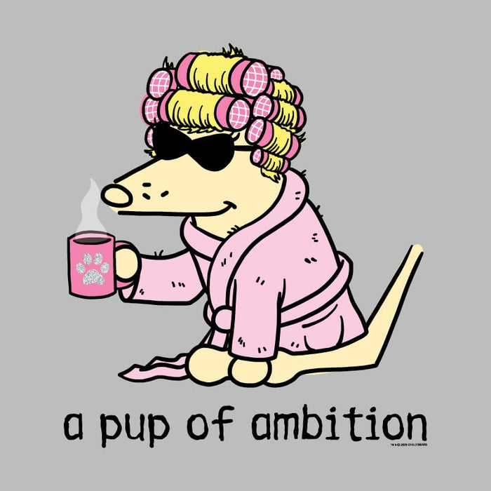 A Pup of Ambition - Ladies T-Shirt V-Neck