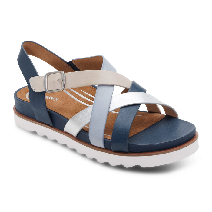 Aetrex Carmen Backstrap Sandal (Women) Sandal - Backstrap - The Heel Shoe Fitters