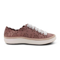 Aetrex Charlotte Sneaker (Women) - Mauve Nubuck Athletic - Casual - Lace Up - The Heel Shoe Fitters