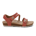 Aetrex Jillian Backstrap Sandal (Women) - Antique Rose Sandal - Backstrap - The Heel Shoe Fitters