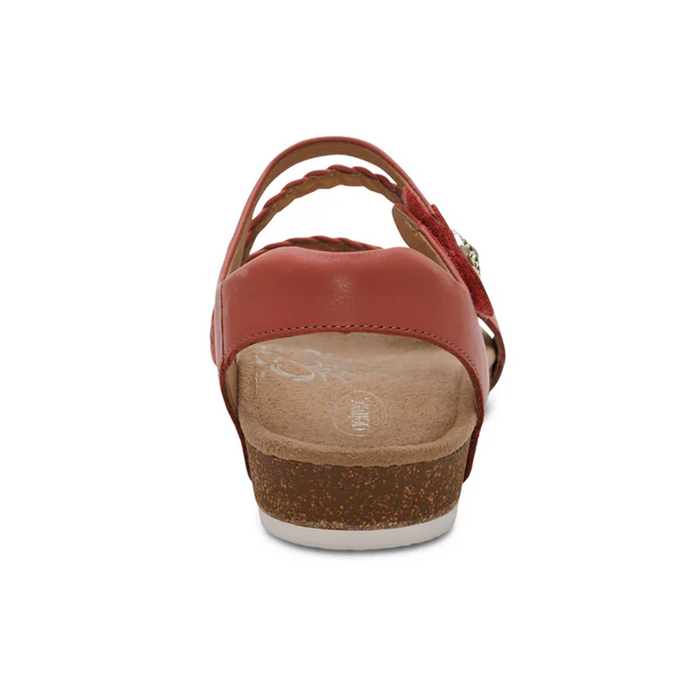 Aetrex Jillian Backstrap Sandal (Women) - Antique Rose Sandal - Backstrap - The Heel Shoe Fitters