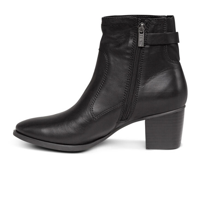 Aetrex Rubi Heeled Ankle Boot (Women) Boots - Casual - Mid - The Heel Shoe Fitters