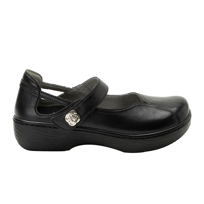 Alegria Onika Mary Jane (Women) - Black Dress-Casual - Slip On - The Heel Shoe Fitters