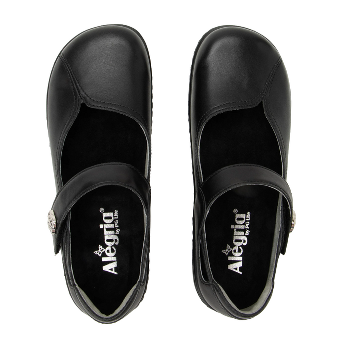 Alegria Onika Mary Jane (Women) - Black Dress-Casual - Slip On - The Heel Shoe Fitters