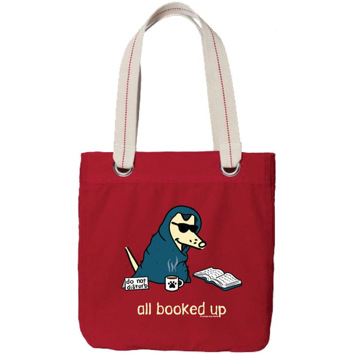 All Booked Up - Canvas Tote