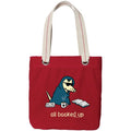 All Booked Up - Canvas Tote