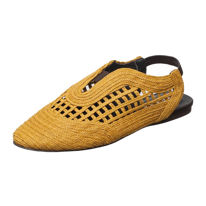 Antelope Daisy Slingback (Women) - Mustard Dress-Casual - Clogs & Mules - The Heel Shoe Fitters