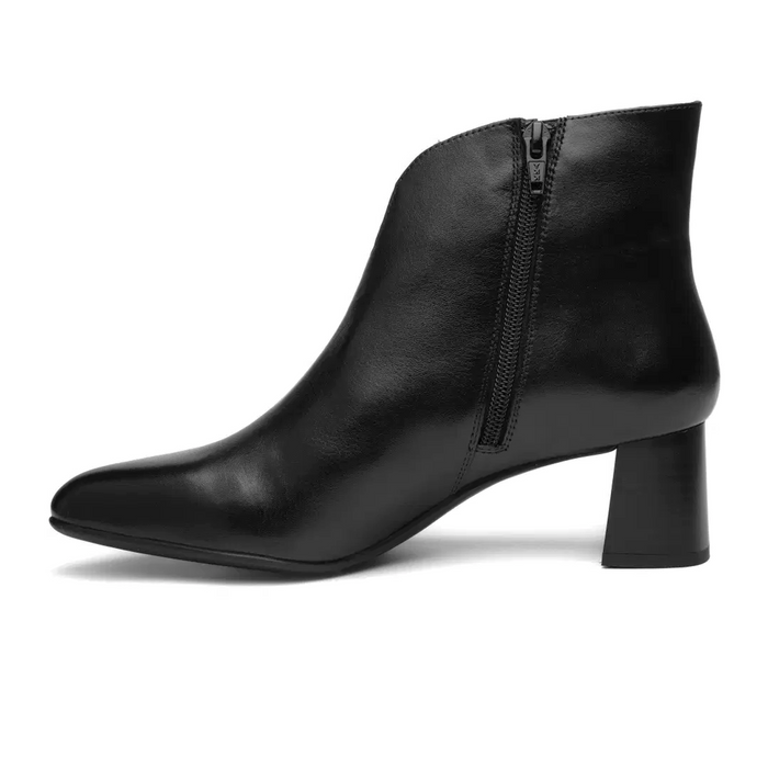 Ara Acanthus Heeled Boot (Women) - Black Calf Boots - Casual - Low - The Heel Shoe Fitters