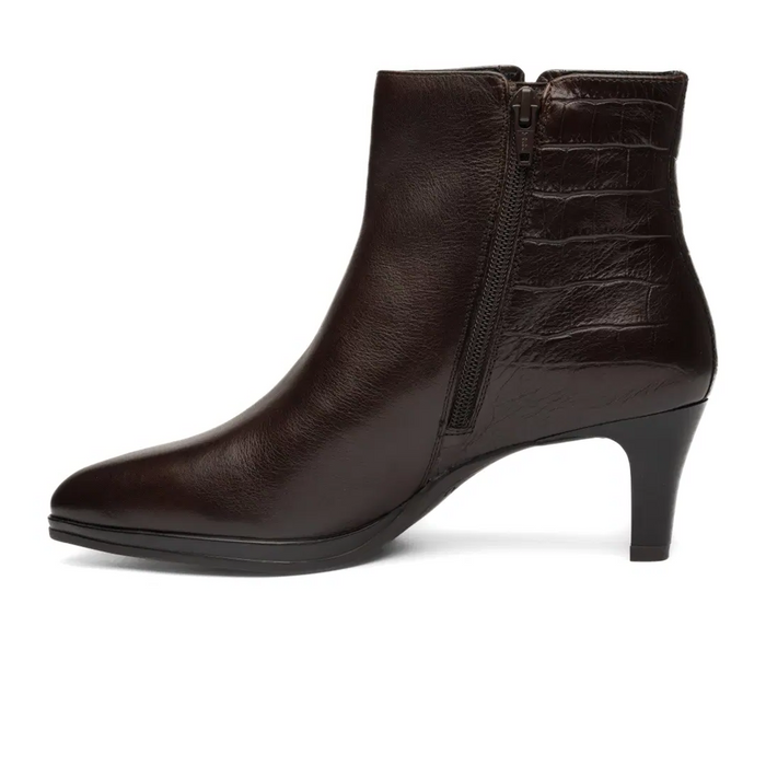 Ara Autumn Heeled Boot (Women) - Cacao Calf Boots - Casual - Low - The Heel Shoe Fitters