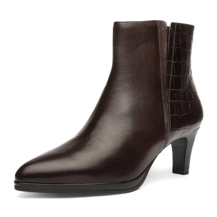 Ara Autumn Heeled Boot (Women) - Cacao Calf Boots - Casual - Low - The Heel Shoe Fitters