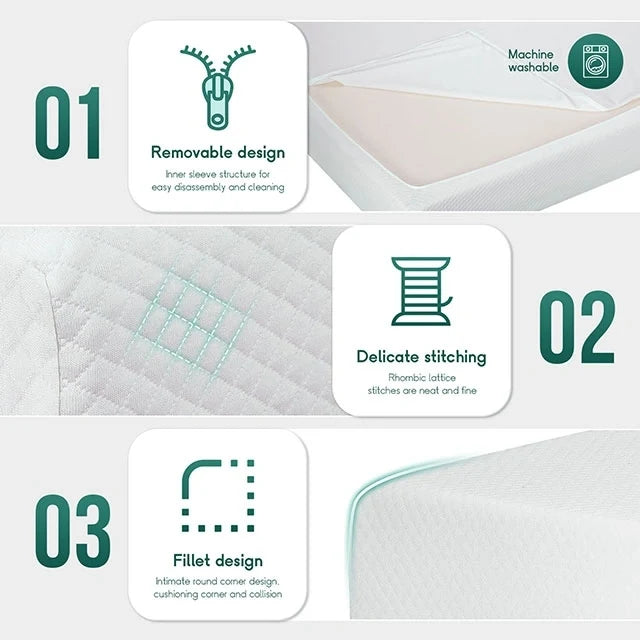 Artemisia 6" Full, Queen, & Twin Memory Foam Mattress