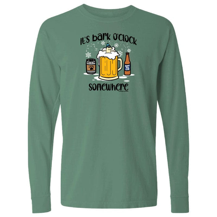 Bark O'Clock Winter - Classic Long-Sleeve T-Shirt