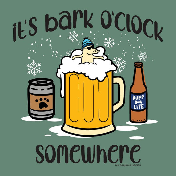 Bark O'Clock Winter - Classic Long-Sleeve T-Shirt
