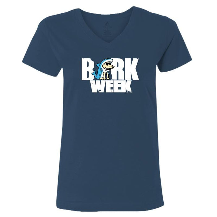Bark Week - Ladies T-Shirt V-Neck
