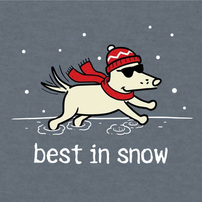 Best In Snow - Lightweight Tee - Teddy the Dog T-Shirts and Gifts