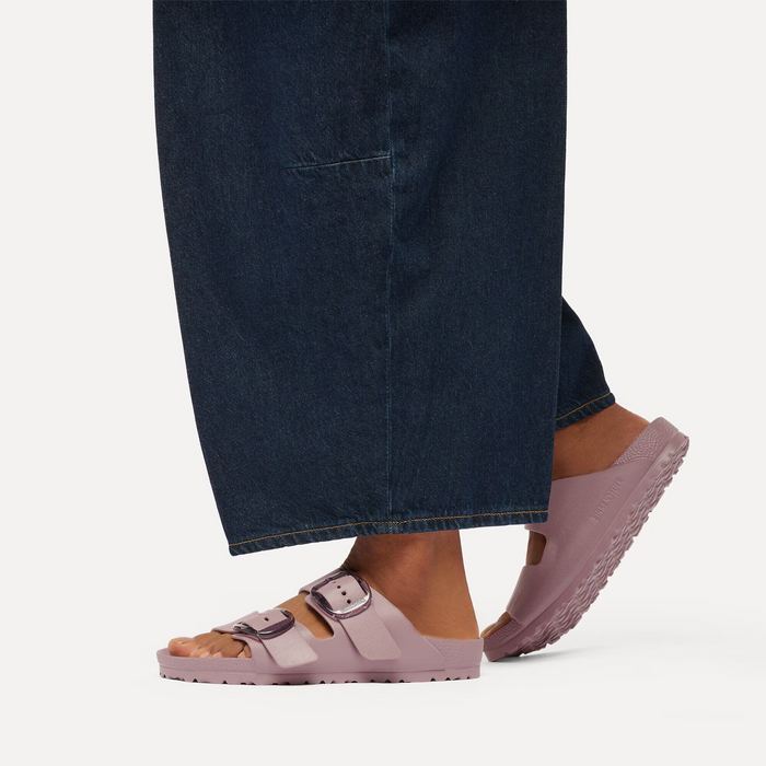Birkenstock Arizona Big Buckle Slide Sandal (Women) - Faded Purple EVA Sandal - Slide - The Heel Shoe Fitters