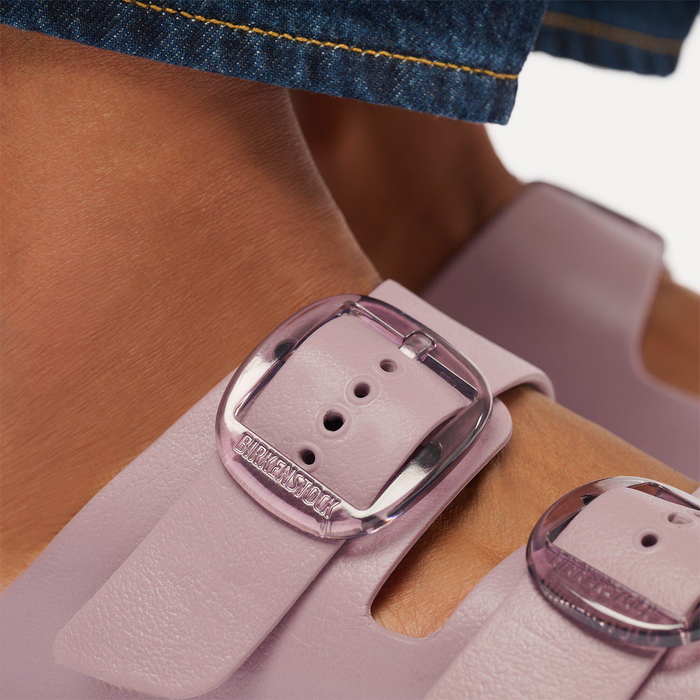 Birkenstock Arizona Big Buckle Slide Sandal (Women) - Faded Purple EVA Sandal - Slide - The Heel Shoe Fitters