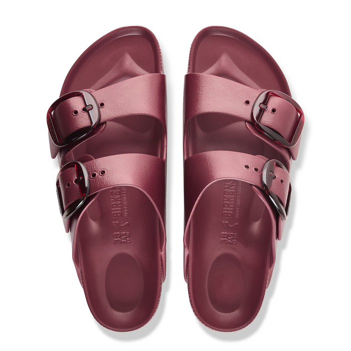 Birkenstock Arizona Big Buckle Slide Sandal (Women) - Zinfandel EVA Sandal - Slide - The Heel Shoe Fitters