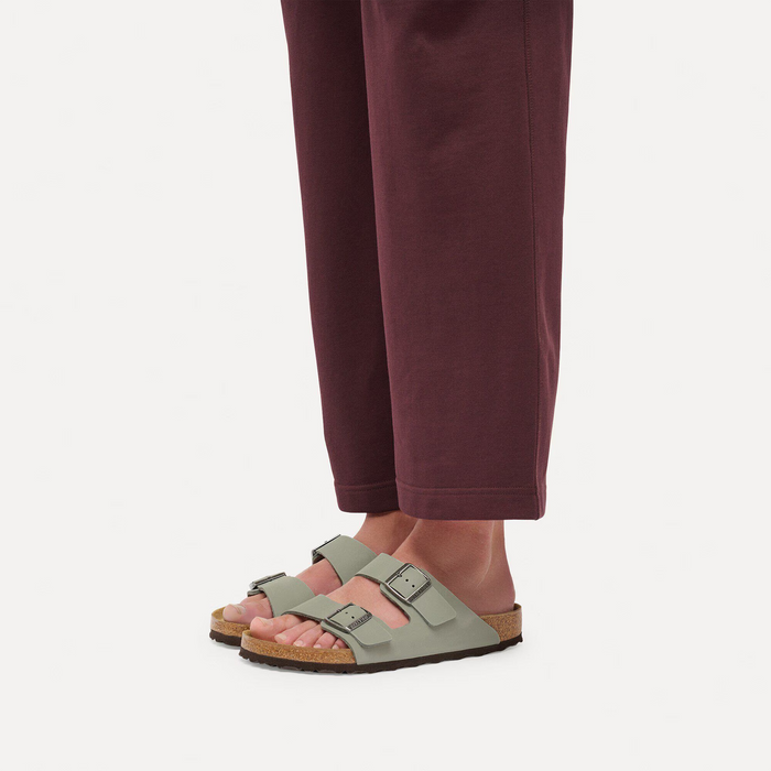 Birkenstock Arizona Slide Sandal (Women) - Pure Sage Oiled Leather Sandal - Slide - The Heel Shoe Fitters