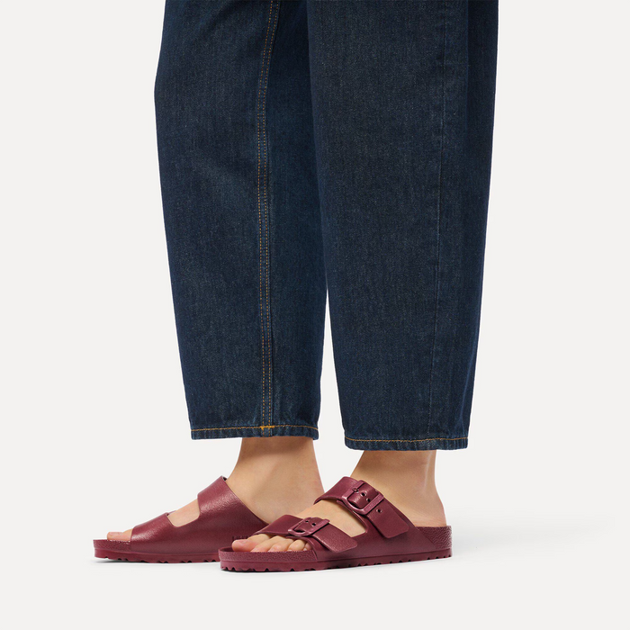 Birkenstock Arizona Slide Sandal (Women) - Zinfandel EVA Sandal - Slide - The Heel Shoe Fitters