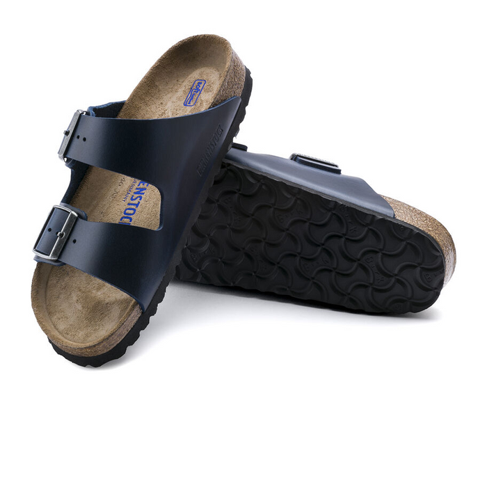 Birkenstock Arizona Soft Footbed Oiled Leather Slide Sandal (Unisex) Sandal - Slide - The Heel Shoe Fitters