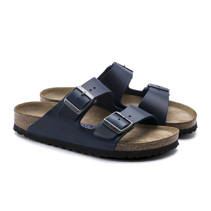 Birkenstock Arizona Soft Footbed Oiled Leather Slide Sandal (Unisex) Sandal - Slide - The Heel Shoe Fitters