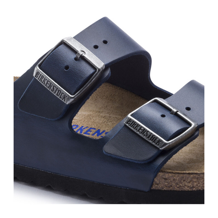 Birkenstock Arizona Soft Footbed Oiled Leather Slide Sandal (Unisex) Sandal - Slide - The Heel Shoe Fitters
