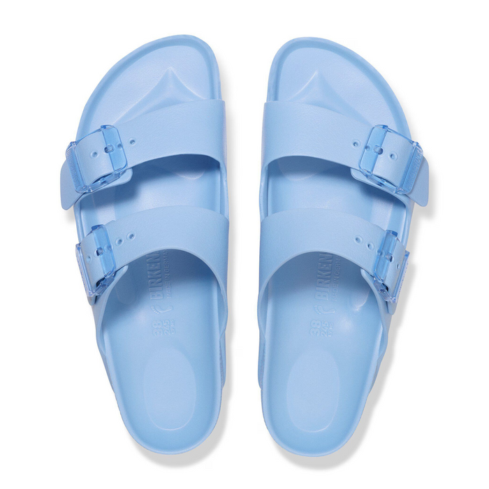 Birkenstock Arizona Stealth Buckle Slide Sandal (Women) - Dusty Blue EVA Sandal - Slide - The Heel Shoe Fitters