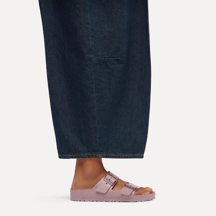Birkenstock Arizona Stealth Buckle Slide Sandal (Women) - Faded Purple EVA Sandal - Slide - The Heel Shoe Fitters