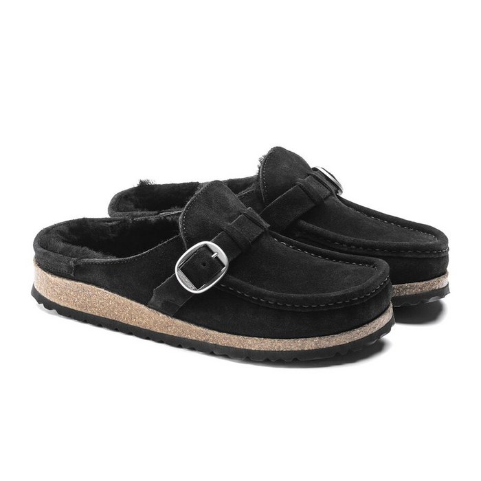 Birkenstock Buckley Shearling Clog (Women) Dress-Casual - Clogs & Mules - The Heel Shoe Fitters