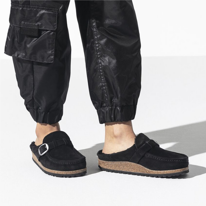 Birkenstock Buckley Shearling Clog (Women) Dress-Casual - Clogs & Mules - The Heel Shoe Fitters