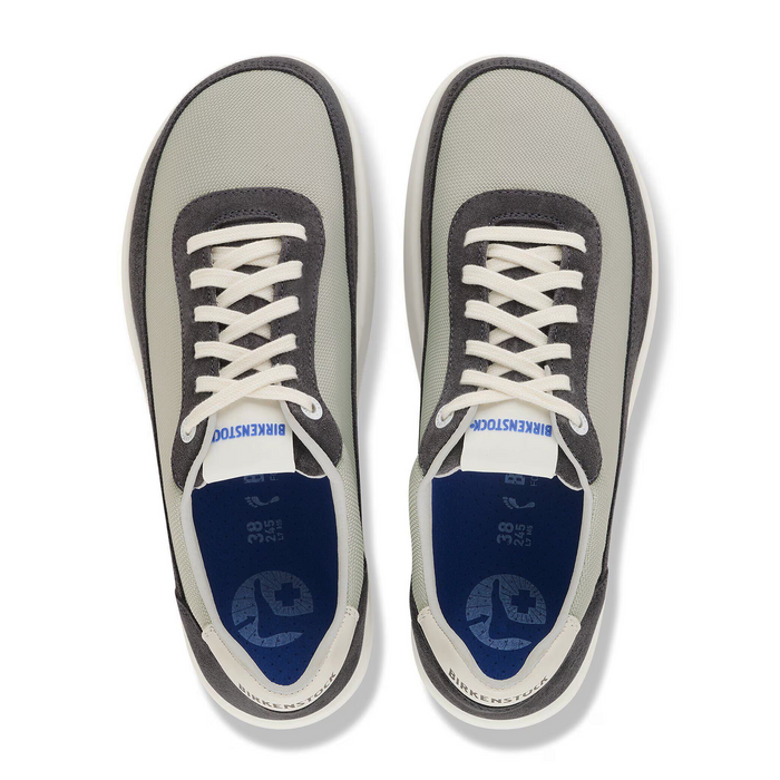 Birkenstock Honnef City Sneaker (Men) - Charcoal/Stone Coin Athletic - Casual - Lace Up - The Heel Shoe Fitters