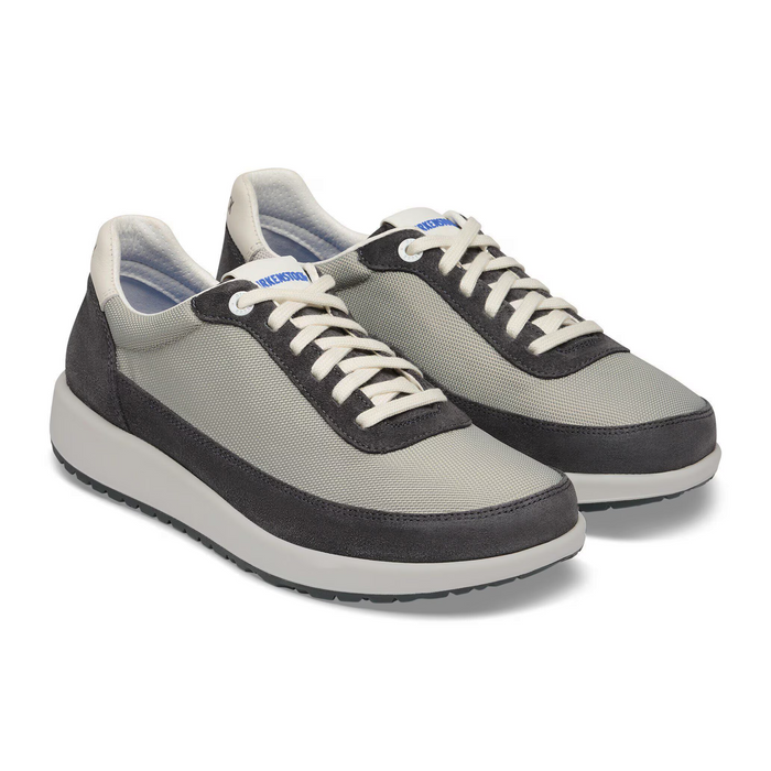 Birkenstock Honnef City Sneaker (Men) - Charcoal/Stone Coin Athletic - Casual - Lace Up - The Heel Shoe Fitters