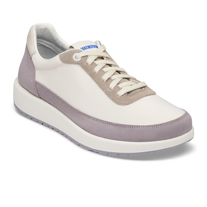 Birkenstock Honnef City Sneaker (Women) - Lavendar Sky/Stone Coin/White Athletic - Casual - Lace Up - The Heel Shoe Fitters