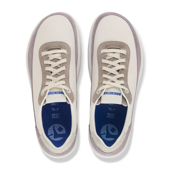 Birkenstock Honnef City Sneaker (Women) - Lavendar Sky/Stone Coin/White Athletic - Casual - Lace Up - The Heel Shoe Fitters